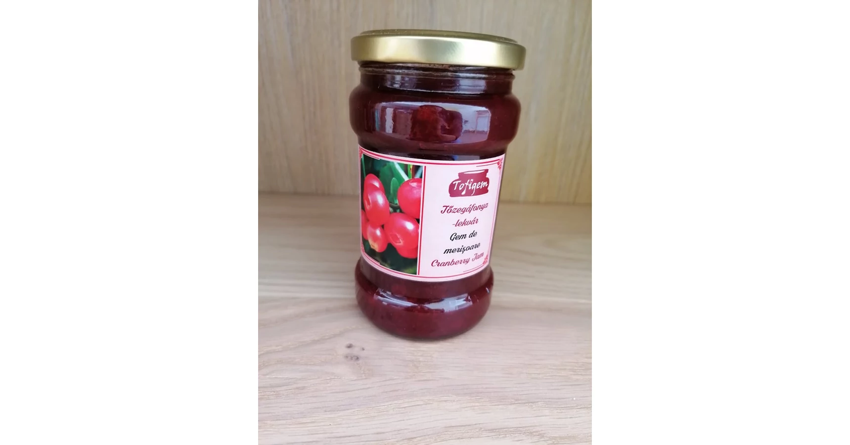 Tőzegáfonya lekvár - Tofigem (Erdély) - Timsó