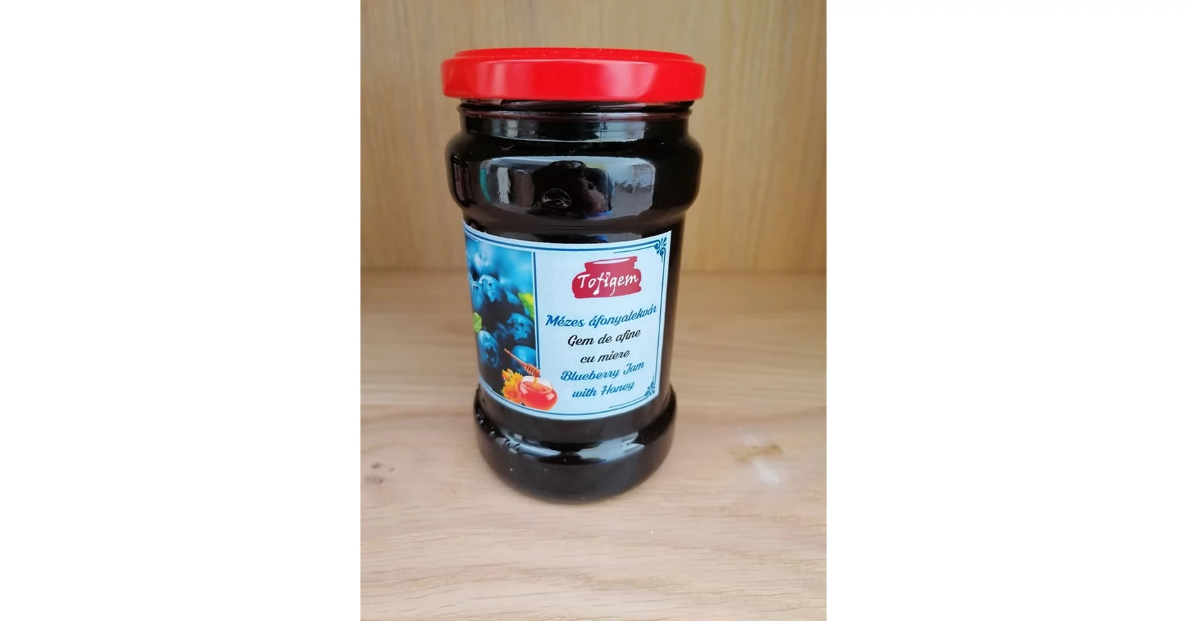 Mézes áfonya lekvár (300 g) - Tofigem (Erdély) - Timsó