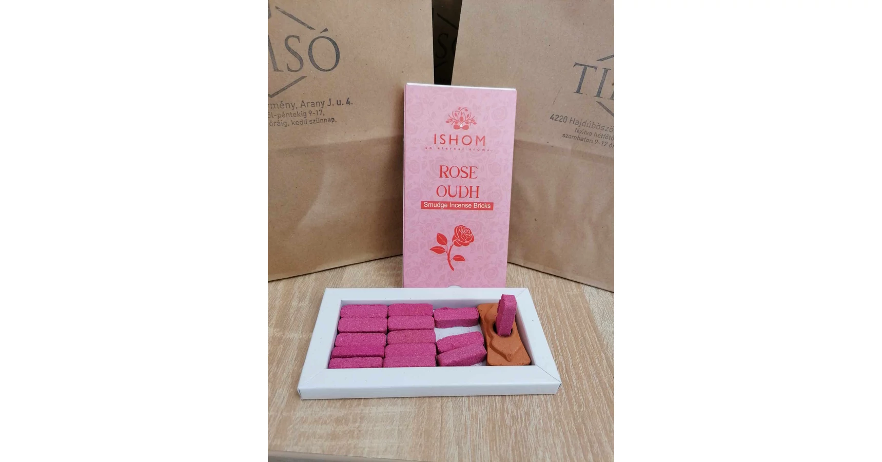 Füstölő brikett - Timsó