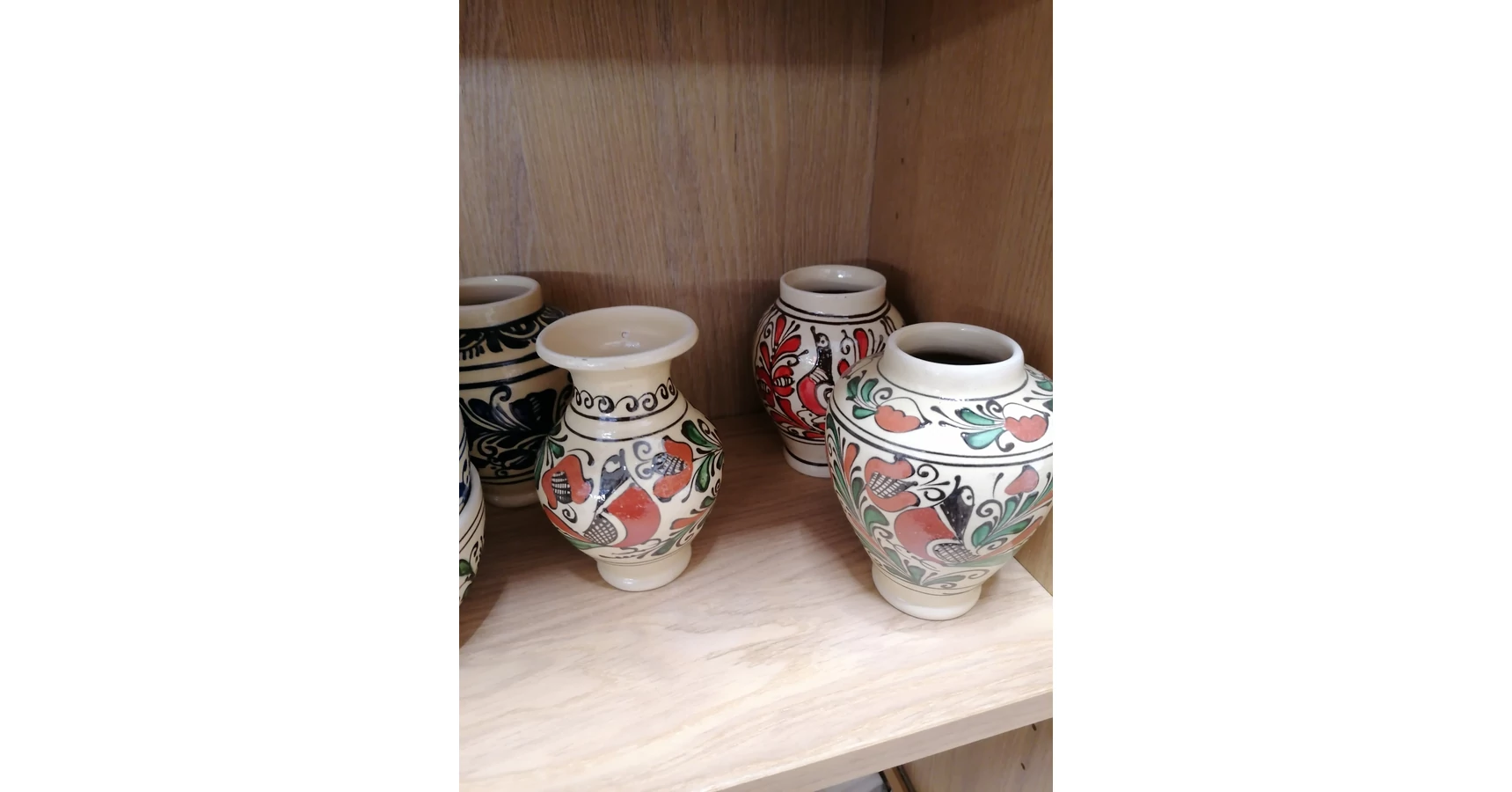 Korondi kerámia váza - Timsó